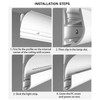 5PACK 1 Meter Led Aluminum Profile Light Linear, Led Channel
