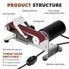 Mini Electric Belt Sander Waterproof Small Bench Grinder Knife Sharpener,