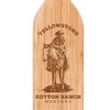 Yellowstone Dutton Ranch Montana Wine Bottle Cutting Board