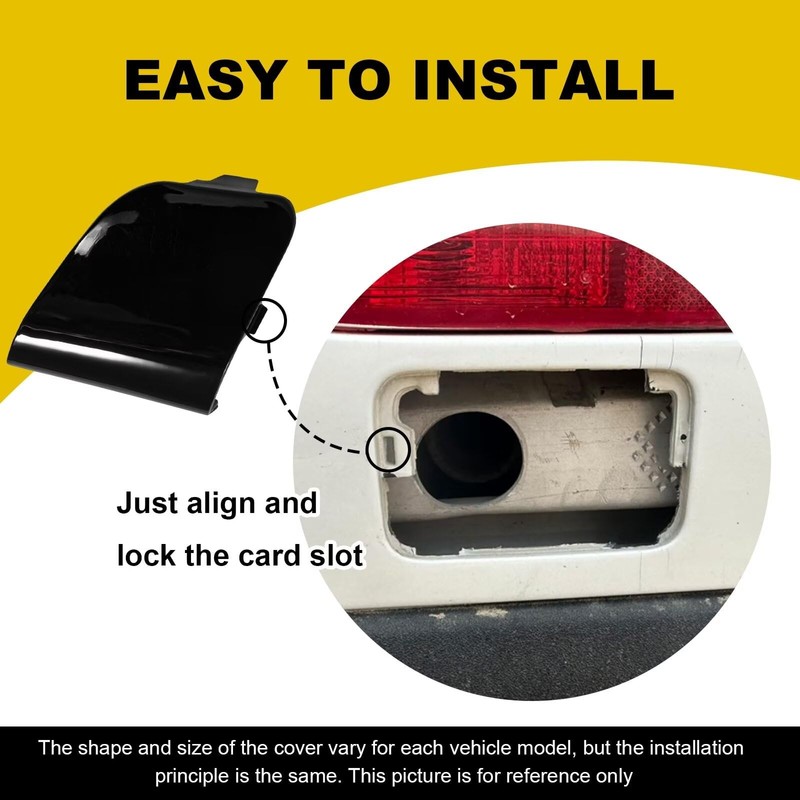 Goholy Car Front Bumper Tow Hook Cover Compatible with Mazda