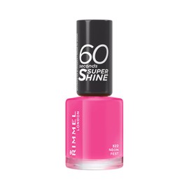 Rimmel Rimmel London Rita Ora 60 Seconds Super Shine Nail Polish, Packaging May Vary, Neon Fest, 8 ml (Pack of 1)