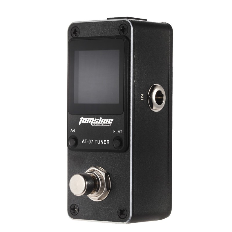 AROMA AT-07 Mini Chromatic Tuner Effect Pedal Mini Single Electric
