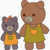 CafePress Teddy Bear Siblings 2.25 Magnet (10 Pack) 2.25" Round