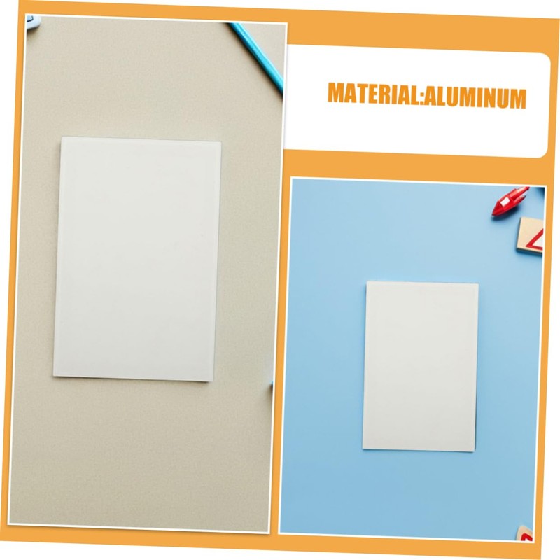 COHEALI 20pcs Sublimation Blank Aluminum Sheets: Multipurpose Heat Transfer Metal