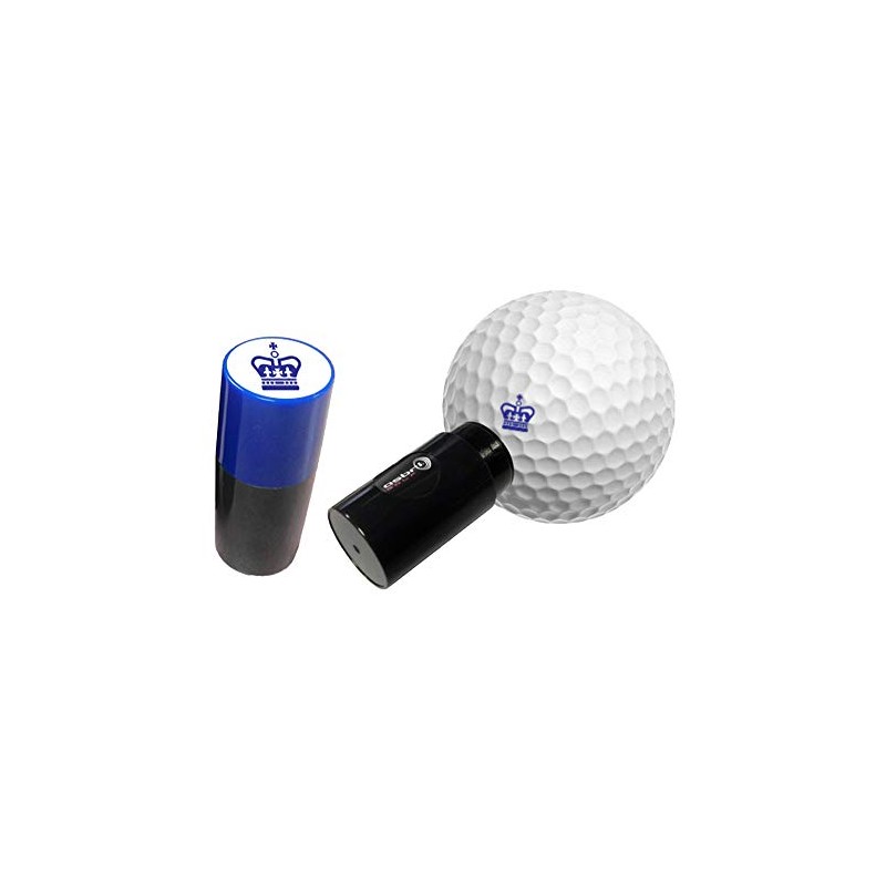Asbri Golf Crown Ball Stamper - Blue