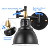 TRLIFE Wall Sconces Plug in, Remote Control Dimmable Wall Sconce