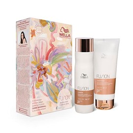 WELLA PROFESSIONALS PREMIUM CARE FUSION DUO GIFT SET - Includes Fusion Intense Repair Shampoo 250mL and Fusion Intense Repair Conditioner 200mL
