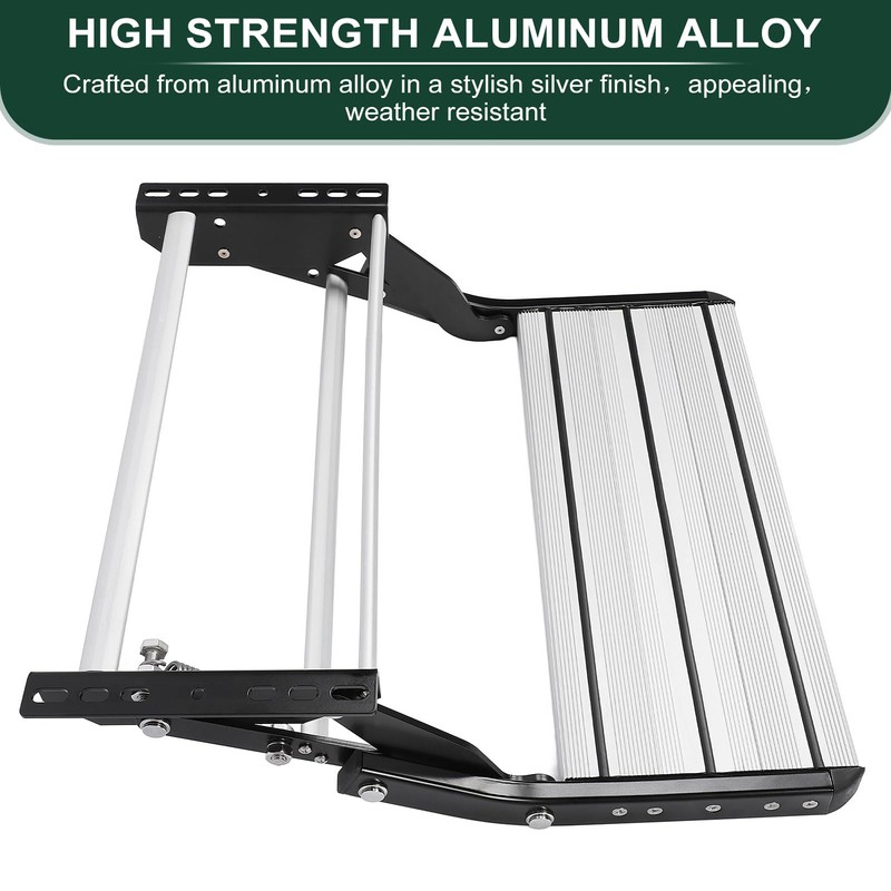 GOTOTOP Step, Rv Step Stool, RV Step, Aluminum Folding Step
