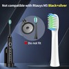 10 Pack Toothbrush Replacement Heads Compatible with Rtauys M5 Sonic
