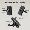 SMALLRIG マグネット式バックパックストラップクリップマウント GoPro Hero 13/12/11/10用 DJI Osmo Nano Action 6/5