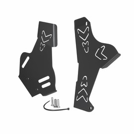 DR650 Side Frame Cover Compatible with DR 650 DR650SE 1996-2024 DR650S 2015-2024 Dirt Bike Motorcycle Accessories Aluminum Frames Protection Guards (Black)