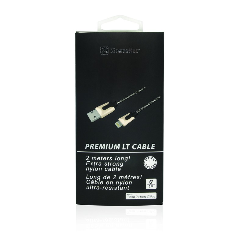 XtremeMac 2 m Premium Lightning Cable - Gold