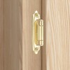 Vallecloud 10 Pack (5 Pair) 3/8" Inset Gold (Brass) Nickel