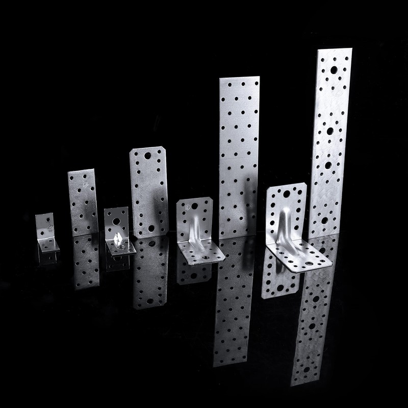 Angle Brackets Corner Braces Galvanised 2,75"x 2,75"x 2,17"x 0,06" (70