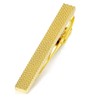 HONEY BEAR Men's Tie Clip Bar, Normal Size, Stainless Steel,