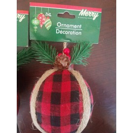Unbranded Christmas Ornament Set Of 2