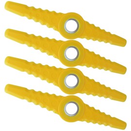 GruDawu SB601RB Electric Trimmer Replacement Blade - SB601E Electric for Edger Sh*ARP Blade, Compatible with SB600E SB601E SB602E SB601RB Trimmer (4PCS,Yellow) Upgrade