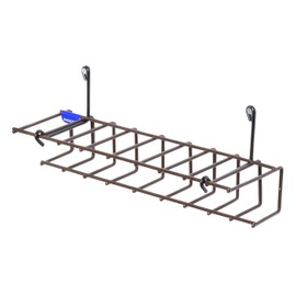 Rack'Em The Holster™ Slatwall / Mount Anywhere 9 Pistol Gun Rack, Brown