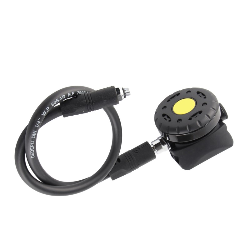 2nd Stage Regulator Breathing Valve Heads Medium Pressure Tube Portable