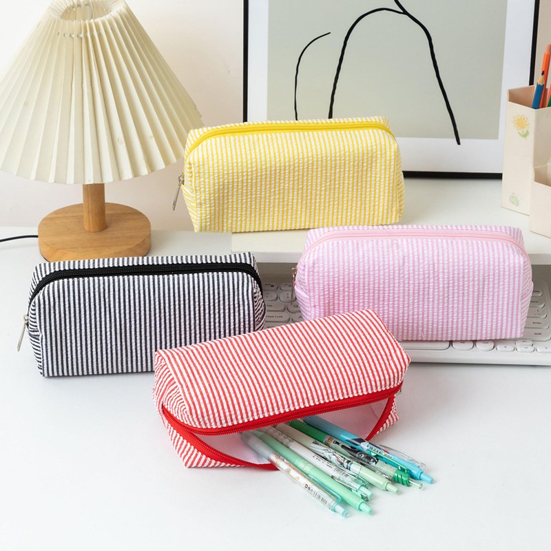 Cute Pencil Case Capacity Pencil Pouch Aesthetic Pen Bag Office