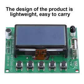 Goshyda MP3 Bluetooth Decoder Board, Player Lyrics LCD Display Module Player Module Mount with Remote Controller, Support MP3/WMA/WAV