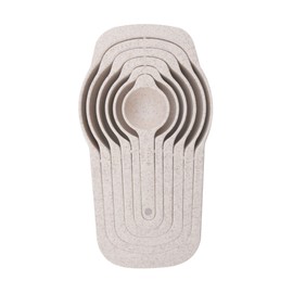 Starfrit Gourmet ECO - Measuring Cup and Spoon Set - 2 Spoons and 4 cups - Wheat Straw Fibers