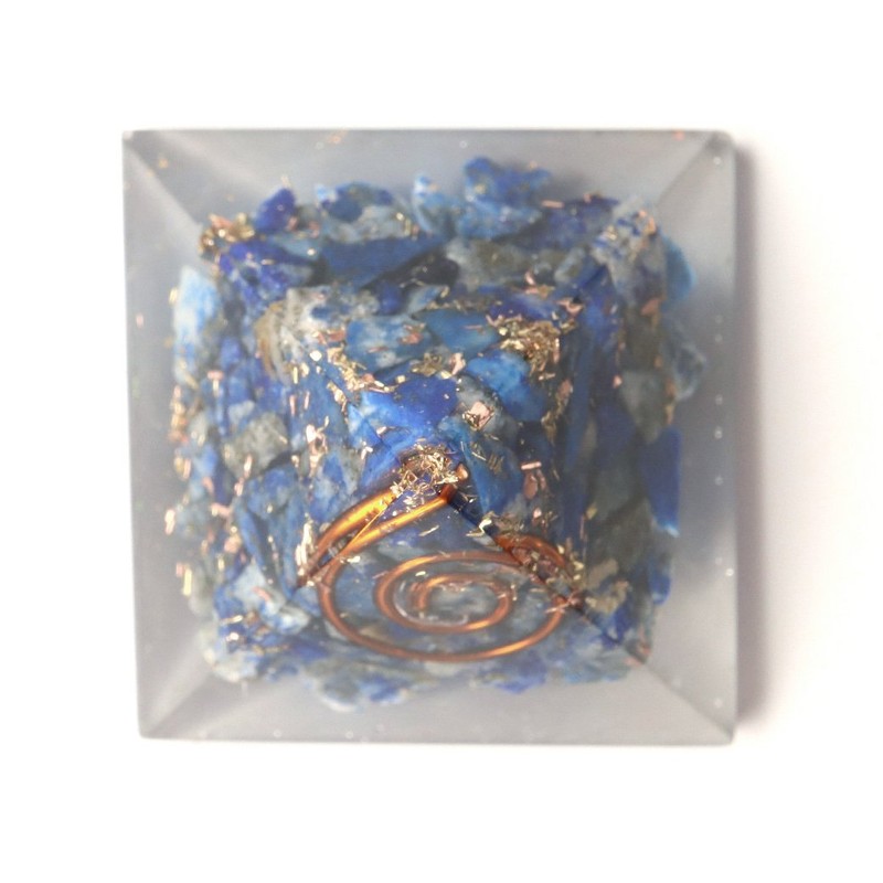 Lapis Lazuli Use orugonaitopiramiddo Popular supirityuaruguzzu Width Approx. 40 mm