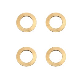 4PCS Saw Blade Bushings, 5/8" to 10mm Brass Adapter Bushing Washers, Thickness of 1mm
