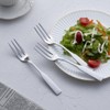 FULLYWARE 3-Tine Fork, Stainless Steel 7.6” Dinner Silverware Fork, Metal