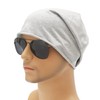 ZLYC Cotton Thin Slouchy Beanie Hat for Men Women Fashion