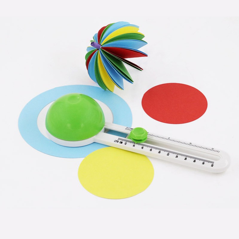 Circular Paper Cutter Rotary Circle Cutter Manual Round Cutting Tool