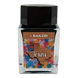 Sailor, USA State Bottle Ink, Texas (Brown), 20ml, 13-9427-207