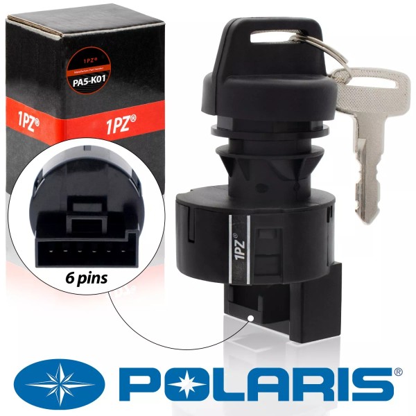 1PZ OEM Polaris Ignition Key Switch Ranger 400 500 570