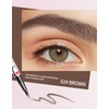 1 Piece Eyebrow Pencil, Waterproof, 2-in-1 Dual-Ended Microblading Eyebrow Pencil,