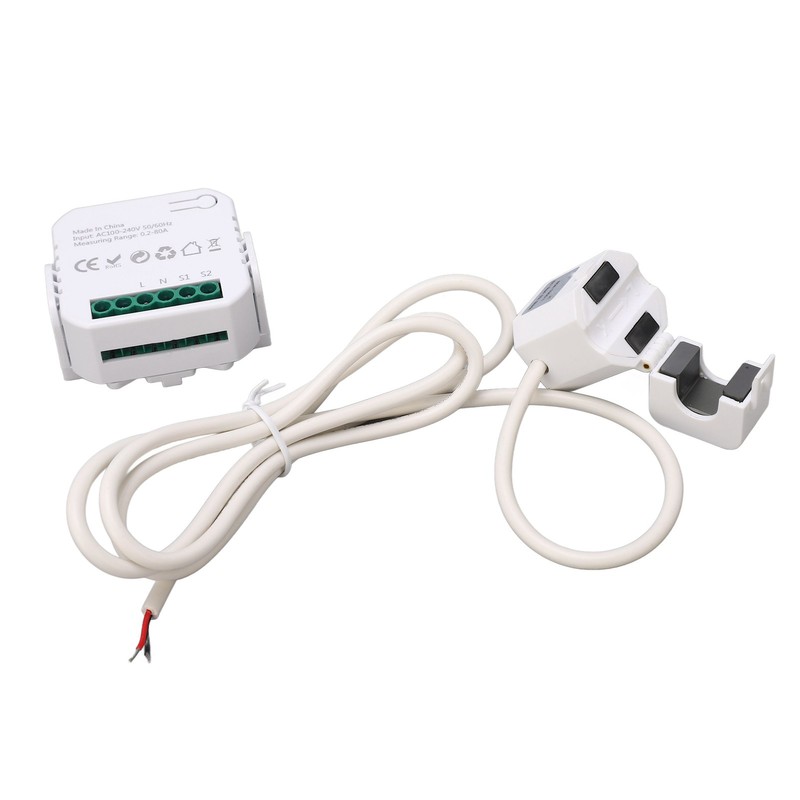 WiFi Energy Monitor Single Phase Smart Electricity Meter with Clamp