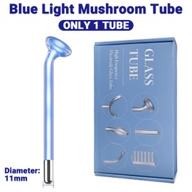 UUPAS Pilzröhre Blauglas-Ersatzaufsatz Hochfrequenz-Gesichtsstäbchen