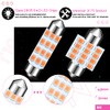 Tallew Set de 24 Bombillas LED para Techo de Coche