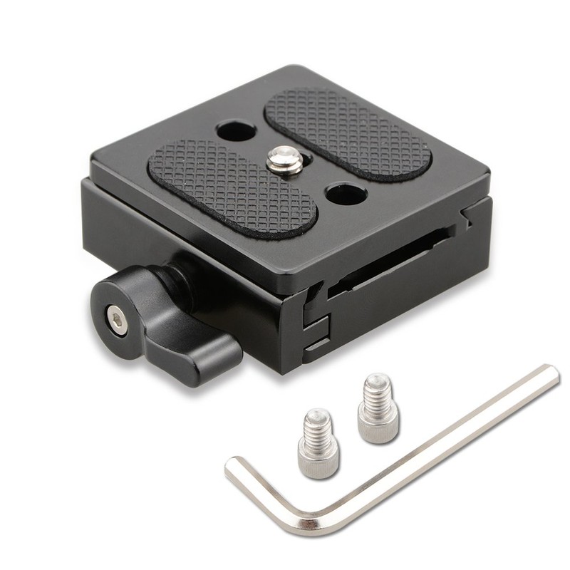 CAMVATE Quick Release Plate for Arca-Swiss Compatible QR Clamp Mount