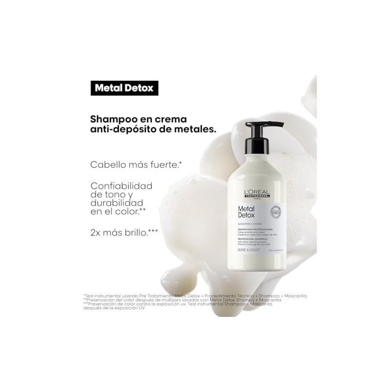 L'Oréal Professionnel Metal Detox Shampoo Anti-Metales 500ml