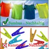 Bamboo Clothes Pegs - Pack of 100 - Sustainable Wooden