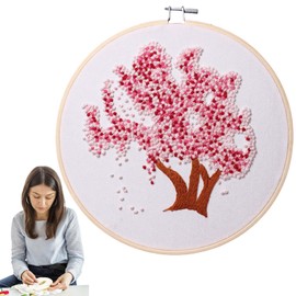 Traziewell Embroidery Kit for Beginner Cross Stitch Kits for Beginners Flowers Embroidery Kit for Starter Hobbies and Crafts Kits for Adults 1115