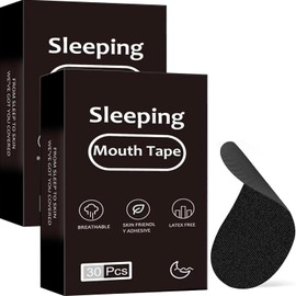 60pcs Cintas bucales para dormir,Reduce la sequedad bucal Parches para boca,Tiras bucales boquillas para mejorar la calidad del sueño y reducir los ronquidos (B-2PCS)