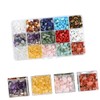 Tofficu DIY Jewelry Tools Box Jewelry Making Kit 15-Grid Bead