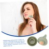Gatuida Volcano Stone Face Roller Portable Oil Absorption Massage Tool