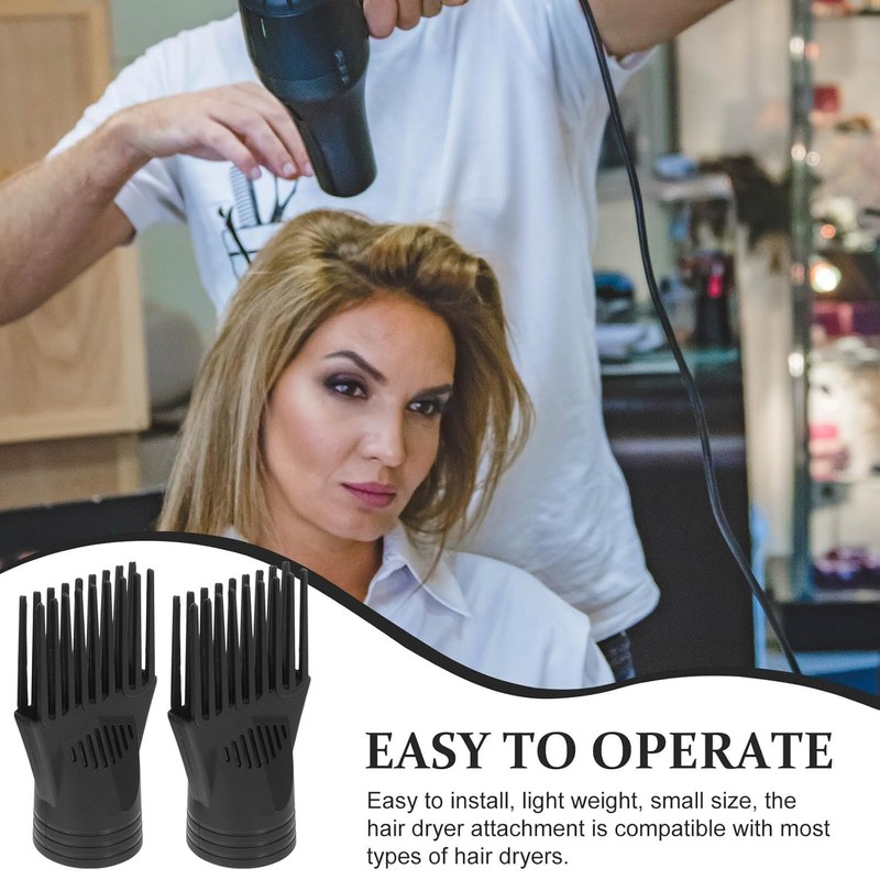 Universal Hair Dryer Comb Attachment for Straightening, Detangling - Nozzle