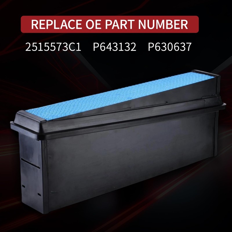 P643132 2515573C1 Engine Air Filter Compatible with 2017-2025 International LT625