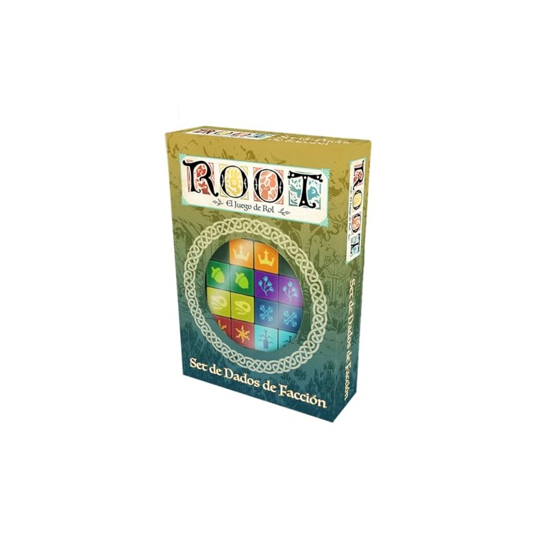 Shadowlands Ediciones Root: set di dadi fazionali | gioco di