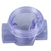 Check Valve Toilet Backwater Backflow Prevention PVC Inline One Way