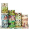 KAVI' S 17 Rolls Forest Washi Tape Set Wide Gold