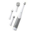 Lakeland Electric Cleaning Scrubber Brush – 4 Cleaning Heads Great
